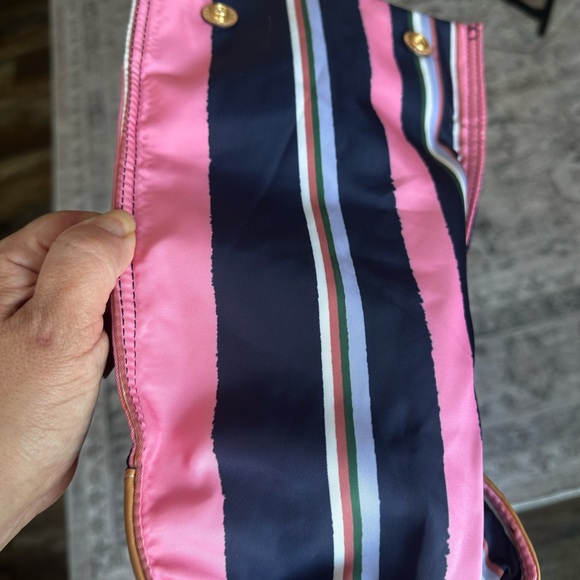 Tory Burch Ella Striped Tote - Picture 5 of 15